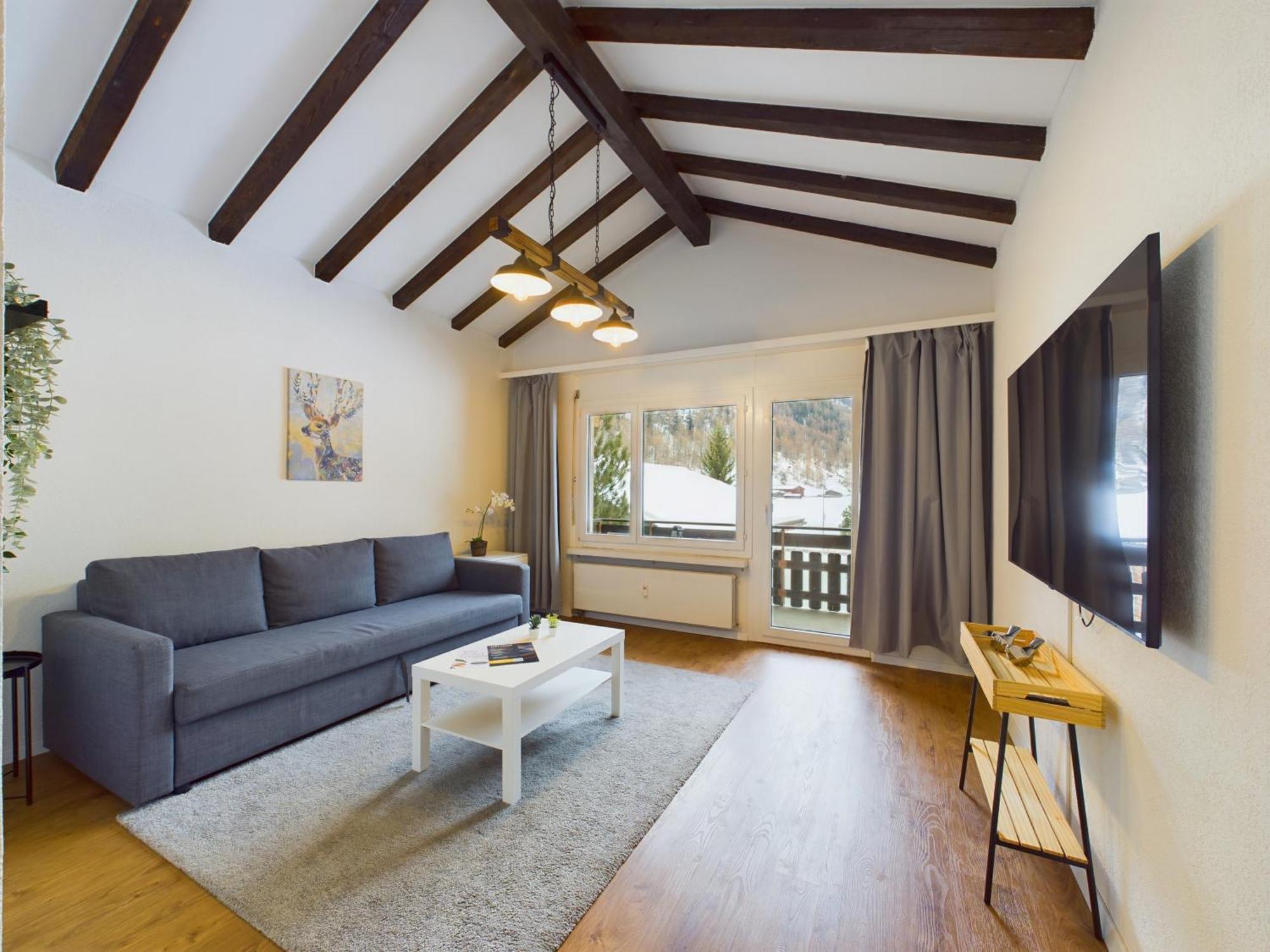 Panorama Apartment For 4 Near Zermatt Таш Экстерьер фото